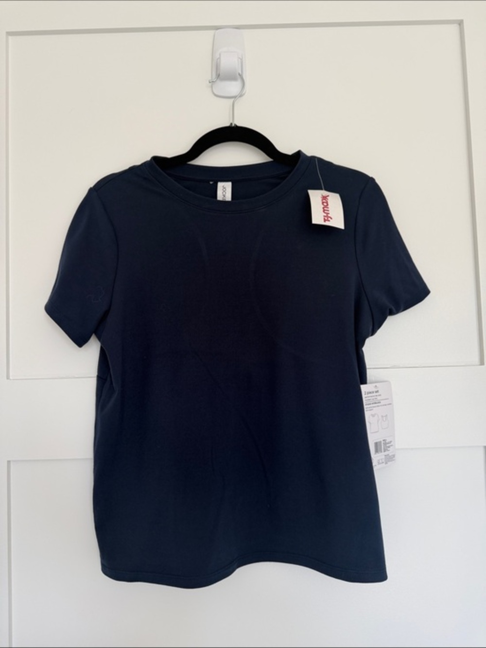 Jockey Women's Short Sleeve Crew Tee - Navy Blue